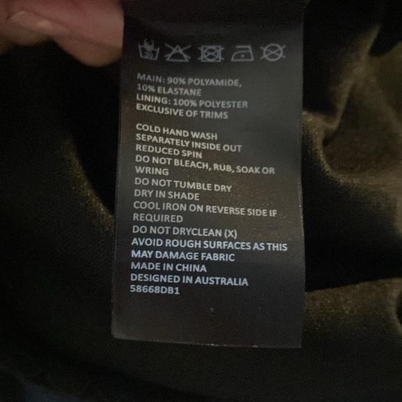 Bardot Black Halter Chameleon Backless Lace Midi Sexy Chic Dress Size 8 NWT - Picture 10 of 10